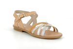 thelma mix cuir noisette - Photo
