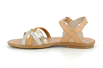 thelma mix cuir noisette - Photo
