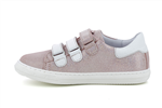 melany 330  rose pale plumetis blanc - Photo