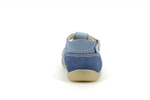 bonbek nubuck 53 bleu tricolore - Photo