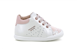 fasty  blanc imprime rose palmes - Photo