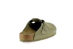 boston cuir velours faded khaki largeur standard - Photo