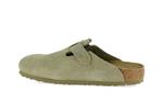boston cuir velours faded khaki largeur standard - Photo