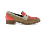 9245 velours camel corail - Photo