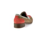 9245 velours camel corail - Photo
