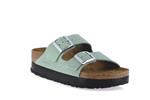 arizona platform cuir nubuck pure sage largeur etroite - Photo