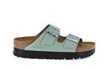 arizona platform cuir nubuck pure sage largeur etroite - Photo