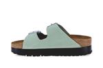 arizona platform cuir nubuck pure sage largeur etroite - Photo