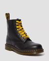 lacets 8-10 oeillets  yellow black logo ac754756 - Photo