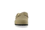 boston cuir huile big buckle tabacco brown largeur etroite - Photo