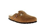boston shearling cuir velours mink largeur etroite - Photo