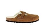 boston shearling cuir velours mink largeur etroite - Photo