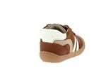 liliano nubuck cognac blanc - Photo
