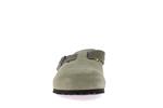 boston cuir velours cuir huile faded khaki 1031516 - Photo