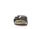 madrid birko flor big buckle patent black gold 1027785 - Photo