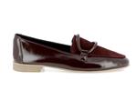 esparros patent suede bordeaux - Photo