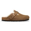 boston shearling cuir velours dark tea 1032440 - Photo