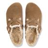 boston shearling cuir velours dark tea 1032440 - Photo