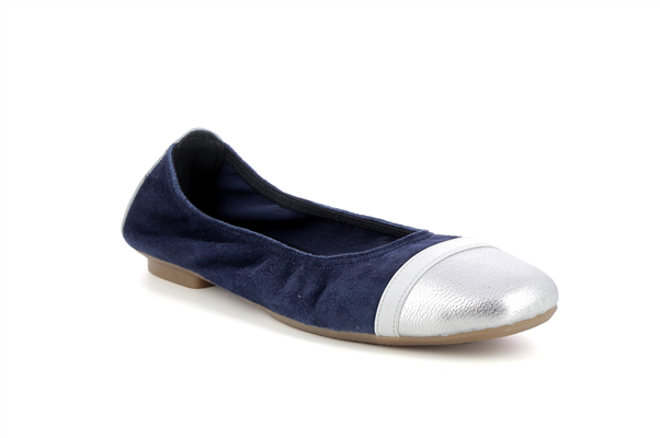 REQINS HONEY CUIR Ballerines Femme Cuir Blanc