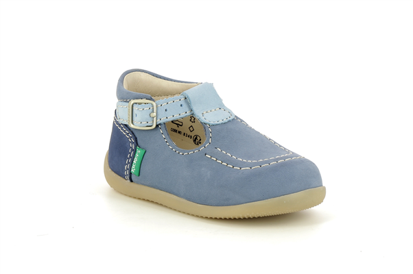 bonbek nubuck 53 bleu tricolore - Photo 1
