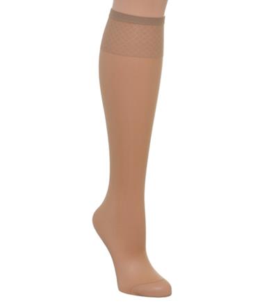 1a46  bronze lot de 2 paires mi-bas voilance 15d - Photo 1