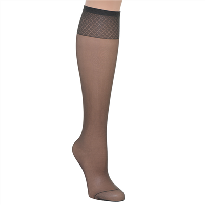1a46  nearly black lot de 2 paires mi-bas voilance 15d - Photo 1