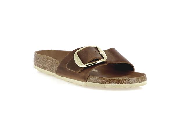 madrid cuir huile big buckle cognac - Photo 1