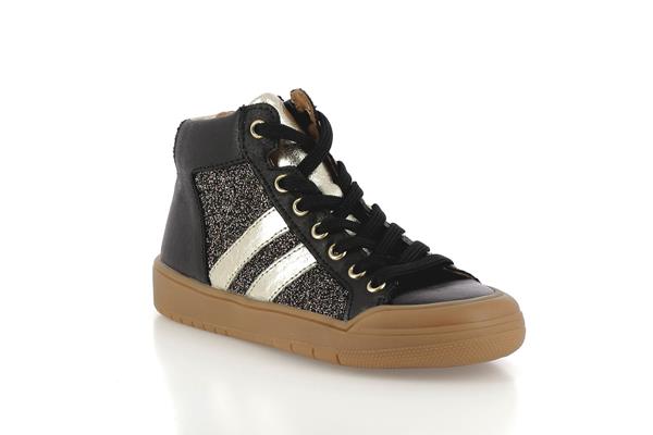 juju  cuir noir paillette - Photo 1