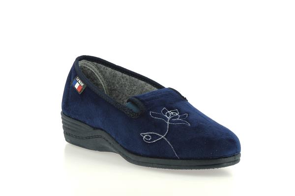 gretel  marine bouton fleurs - Photo 1
