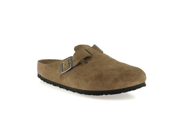 boston cuir velours dark tea tonal fb largeur standard - Photo 1