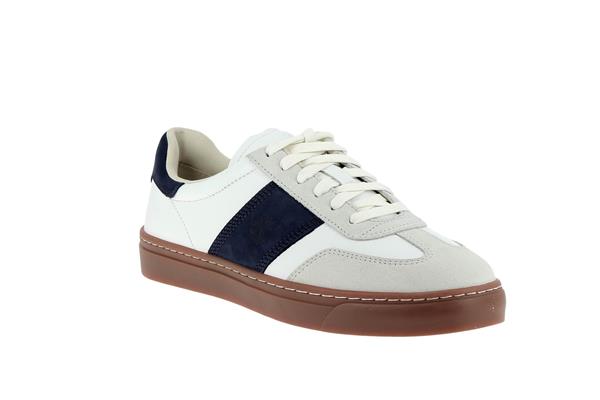 lisbon street low  white full grain dark blue a43gg - Photo 1