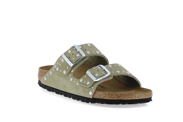 arizona rivets cuir velours taupe 1029390 - Photo 1