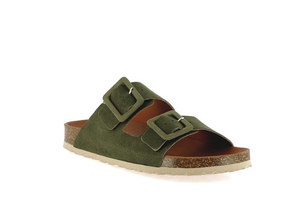 randel velours kaki - Photo 1