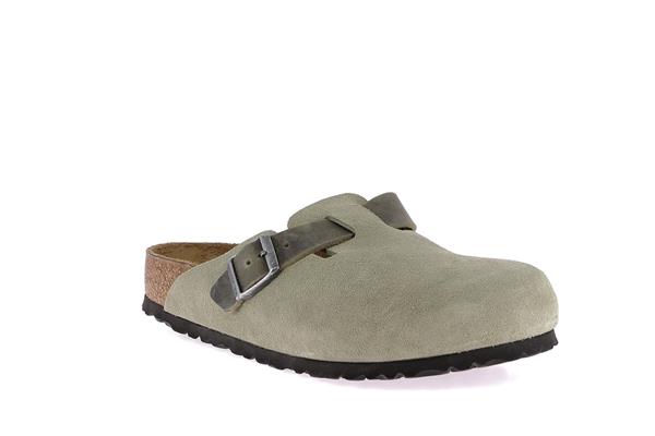 boston cuir velours cuir huile faded khaki 1031516 - Photo 1