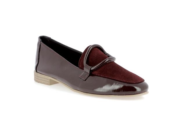 esparros patent suede bordeaux - Photo 1
